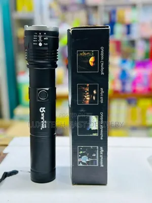 Ruilang Rl-P88 Multifunctional Rechargeable Led Flashlight (Torch)