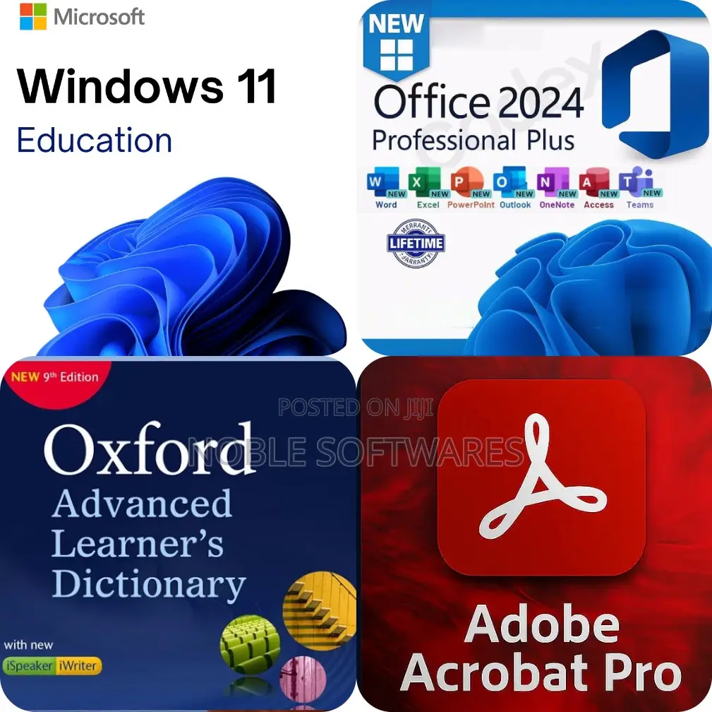Windows 11 Education + Softwares ( Student Package )
