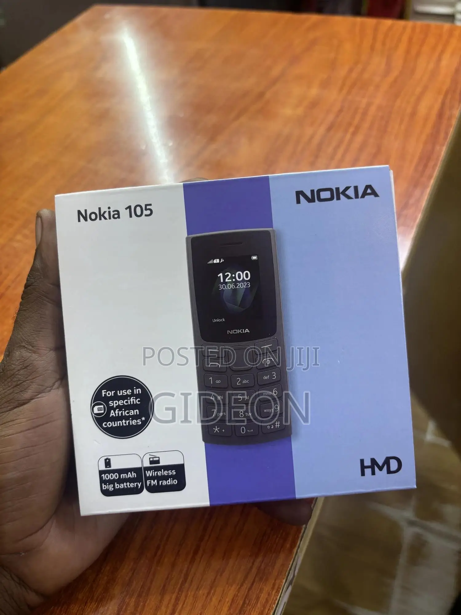 New Nokia 105 Black