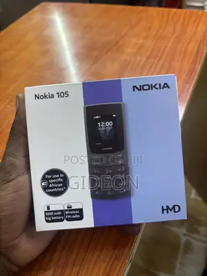 New Nokia 105 Black