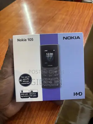 New Nokia 105 Black