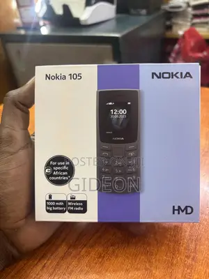 New Nokia 105 Black