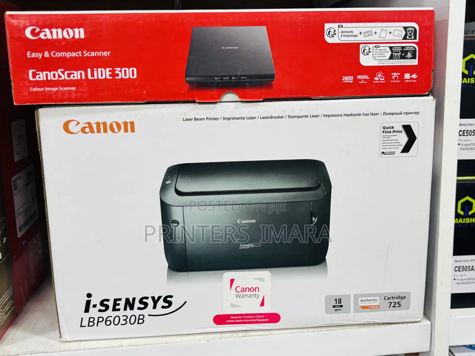 Canon I-Sensys Lbp6030b — Compact Mono Laser Printer