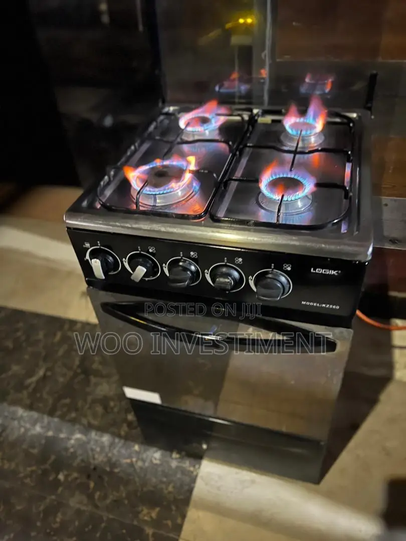 Gas Cooker Stove Umeme 1 Gas 3 Na Oven Yake Clean Sana Na Bei Nzuri