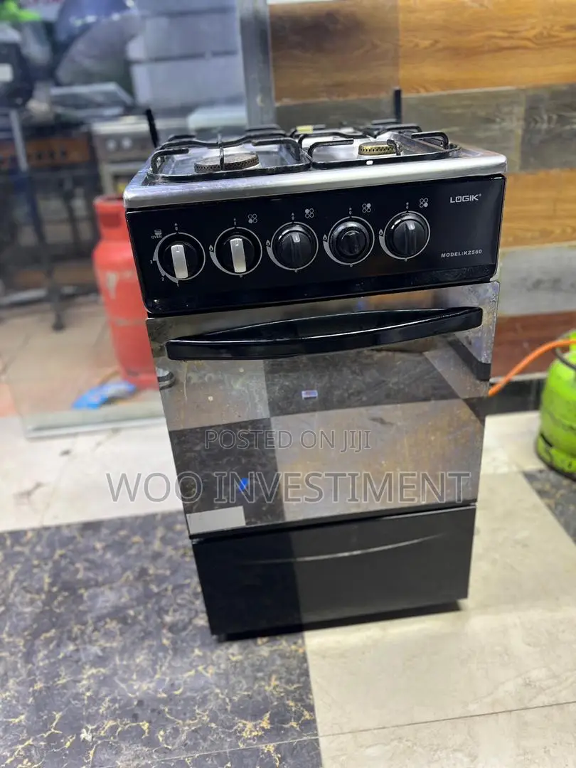 Gas Cooker Stove Umeme 1 Gas 3 Na Oven Yake Clean Sana Na Bei Nzuri