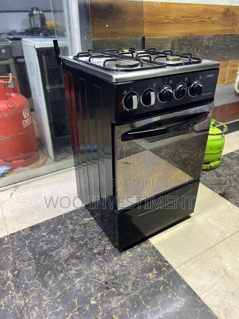 Gas Cooker Stove Umeme 1 Gas 3 Na Oven Yake Clean Sana Na Bei Nzuri