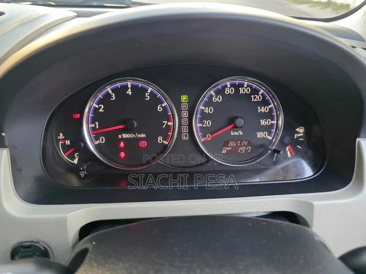 Mazda Verisa 2008 Blue