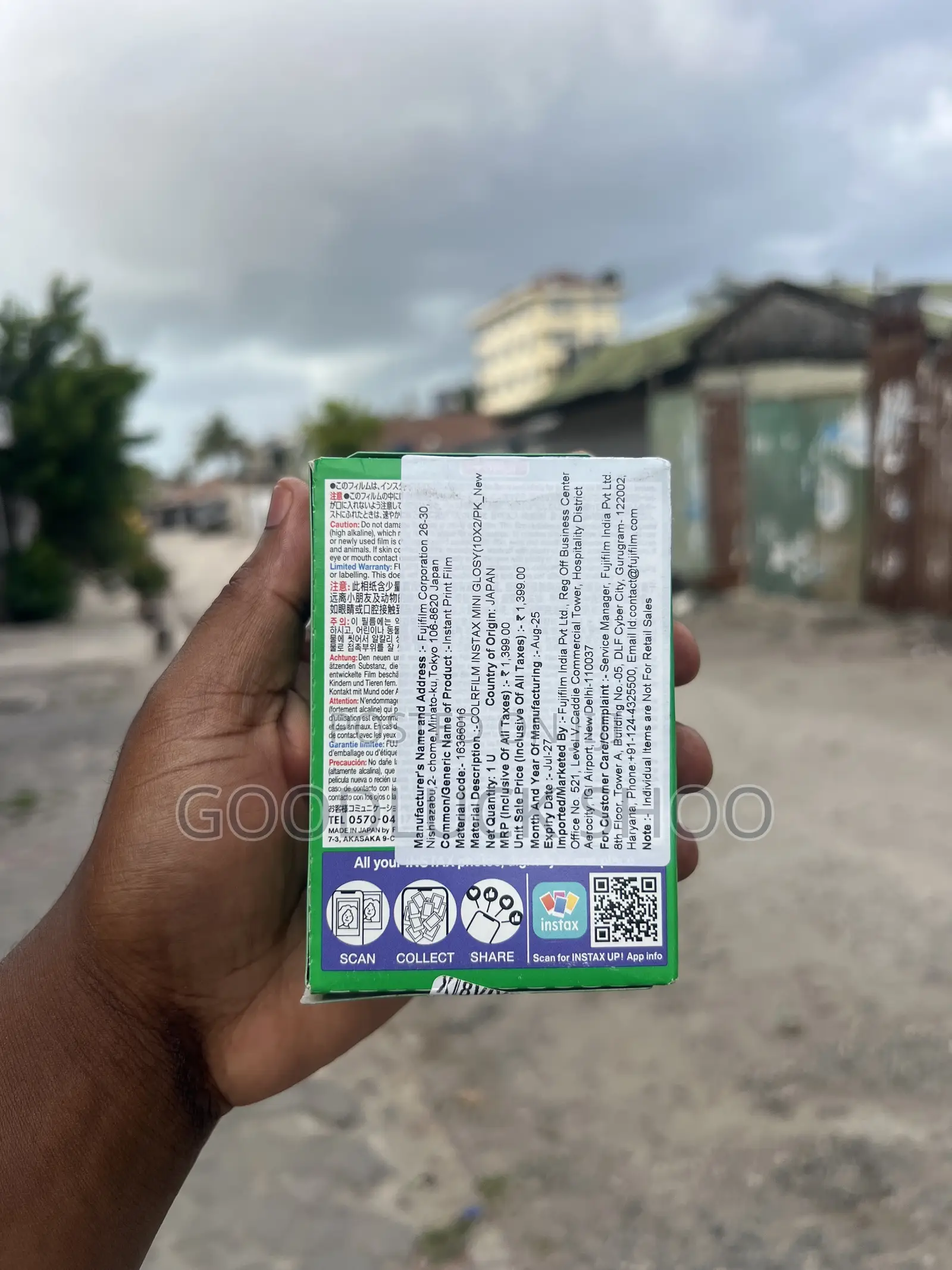 Fuji Instax Mini Sheets