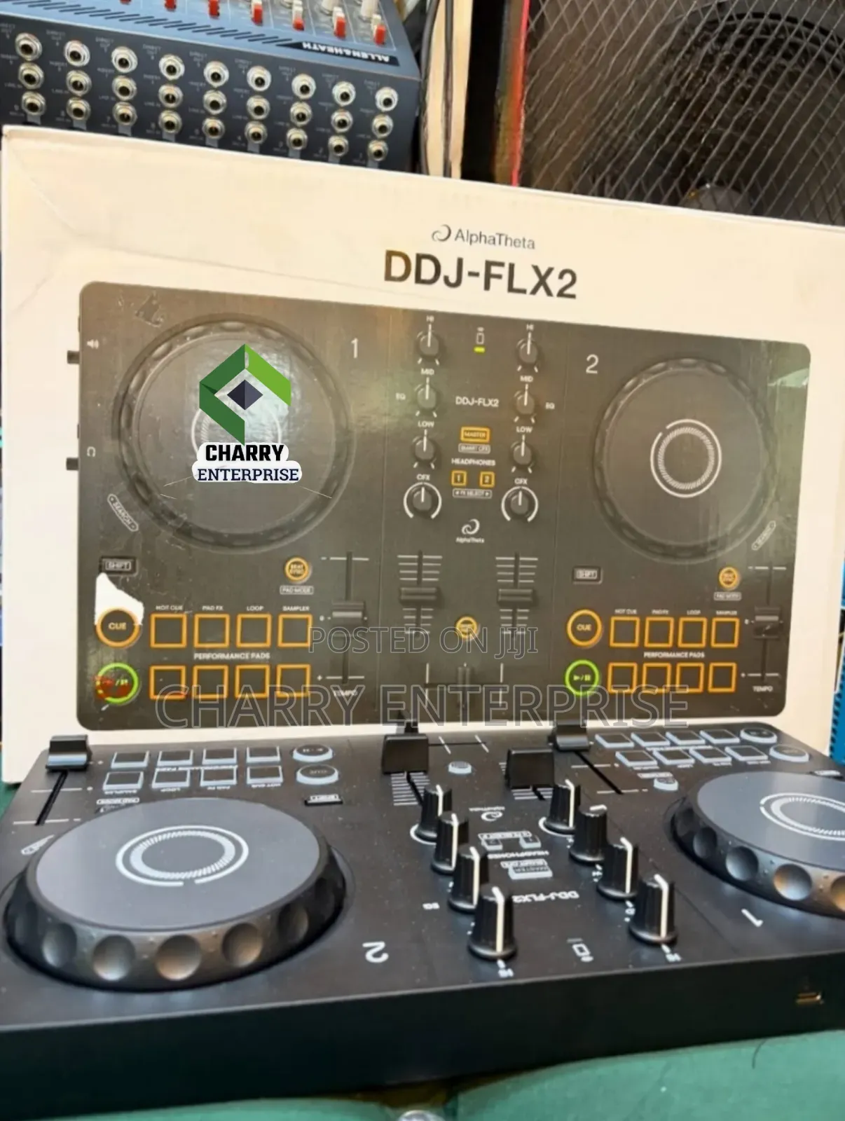 Portable Alphatheta 2 Channel Dj Mixer Dj Controller DDJ Flx2 Sliders