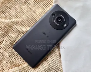 Sharp Aquos R8s pro 256 GB Black