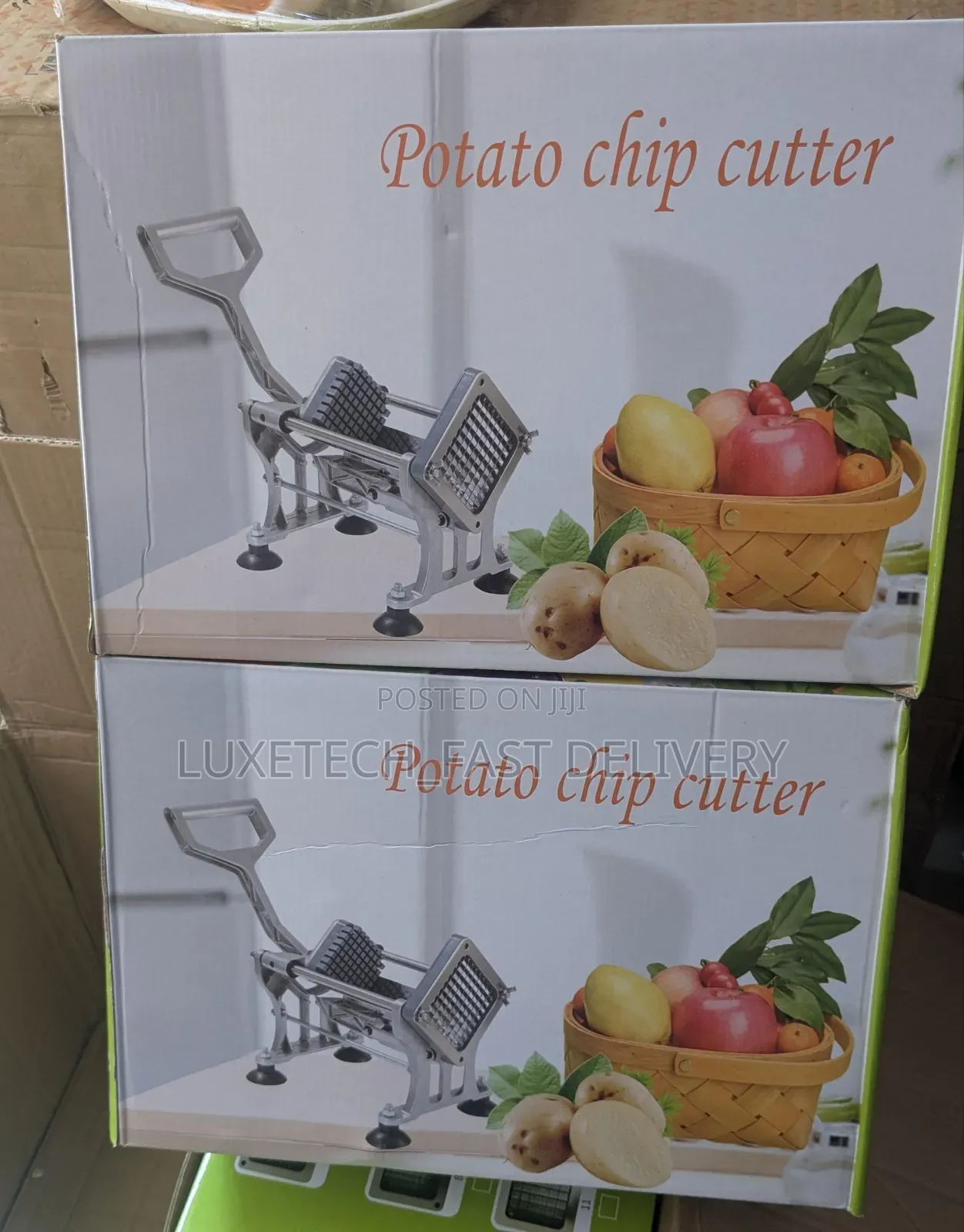 Commercial-Grade Manual French Fry or Potato Chip Cutter
