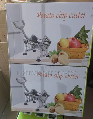 Commercial-Grade Manual French Fry or Potato Chip Cutter