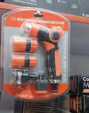High-Pressure Washing Water Gun Multi-Pattern Garden Hose Spray Nozzle
