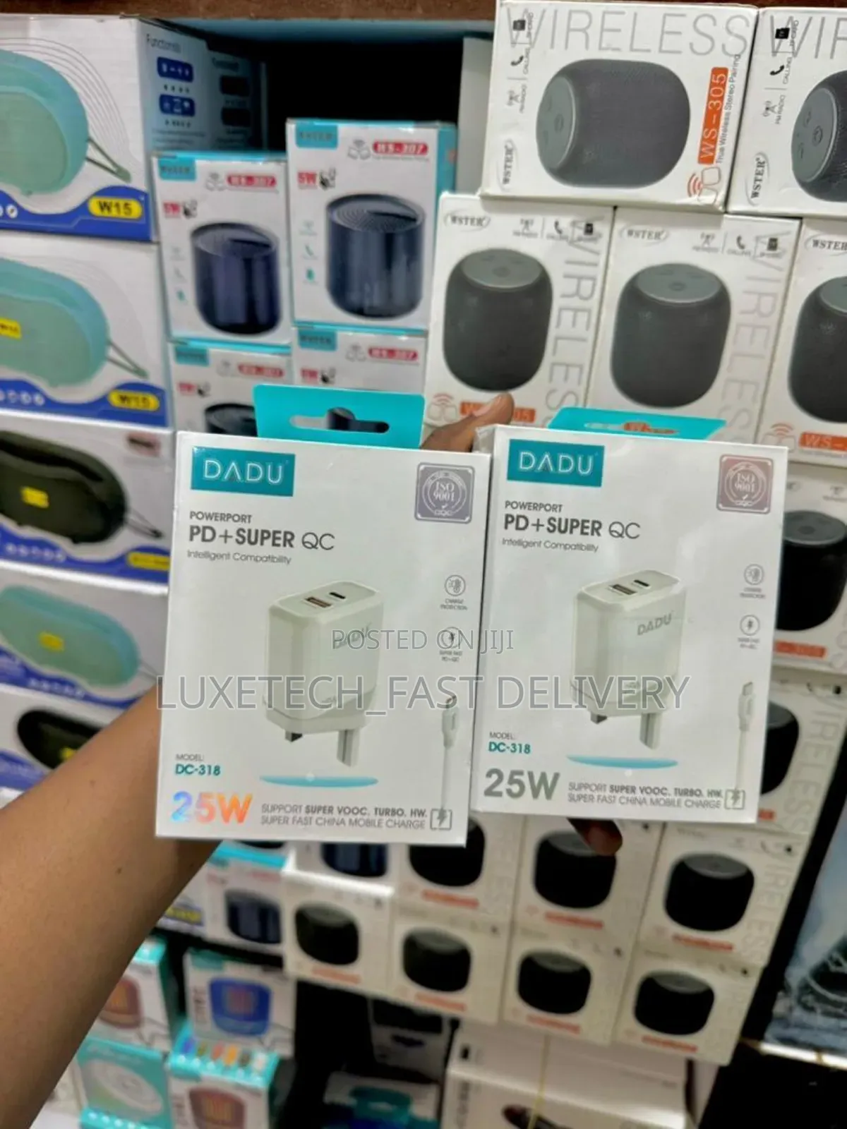 Dadu Powerport Pd+Super Qc 25w Charger (Model: Dc-318) Type-C