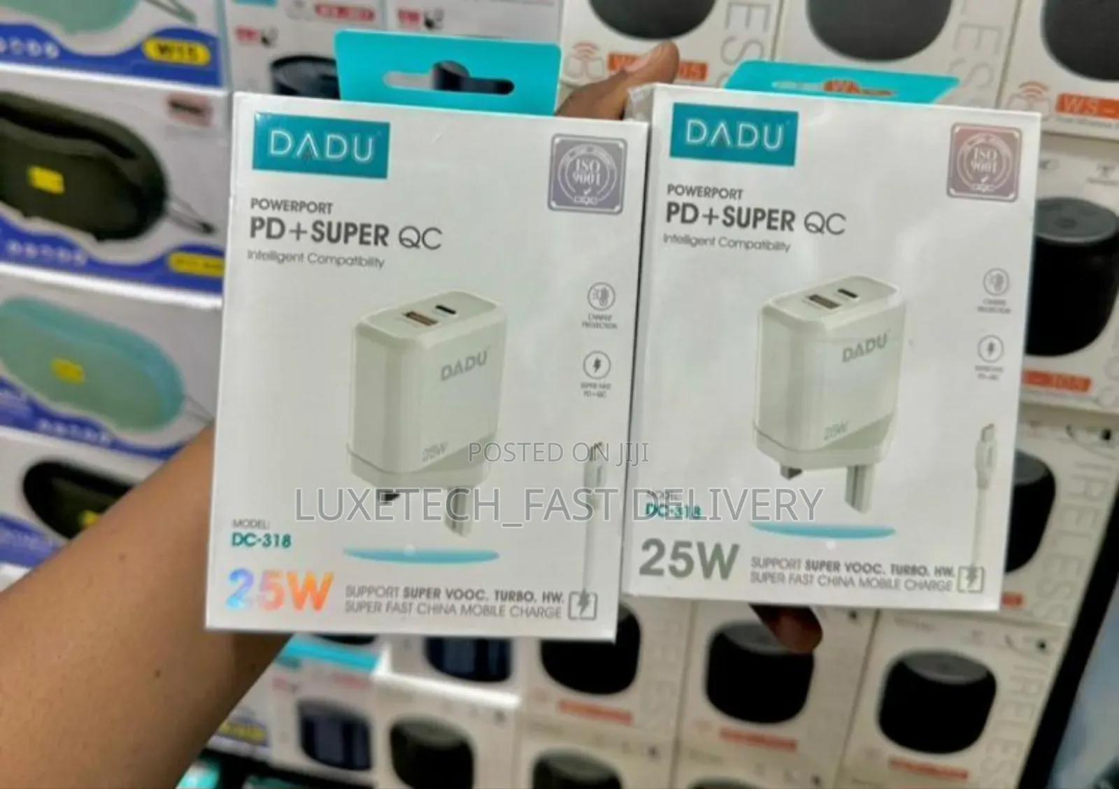 Dadu Powerport Pd+Super Qc 25w Charger (Model: Dc-318) Type-C