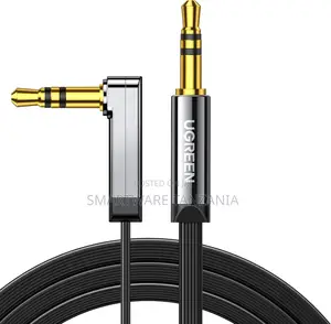 Ugreen 3.5mm Aux Cable 90 Degree Angle Plug For Car Stereo Speaker