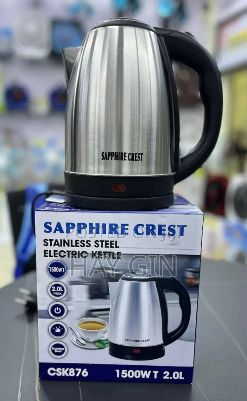 Kettle La Maji Saphire Crest