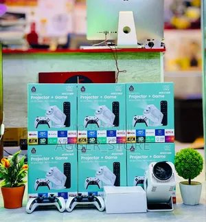 Gaming Projector Hcs350 Pro +2pads(150" Display)