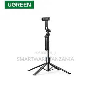 Ugreen Selfie Stick Tripod Bluetooth Remote Aluminum 4-Leg for iPhone