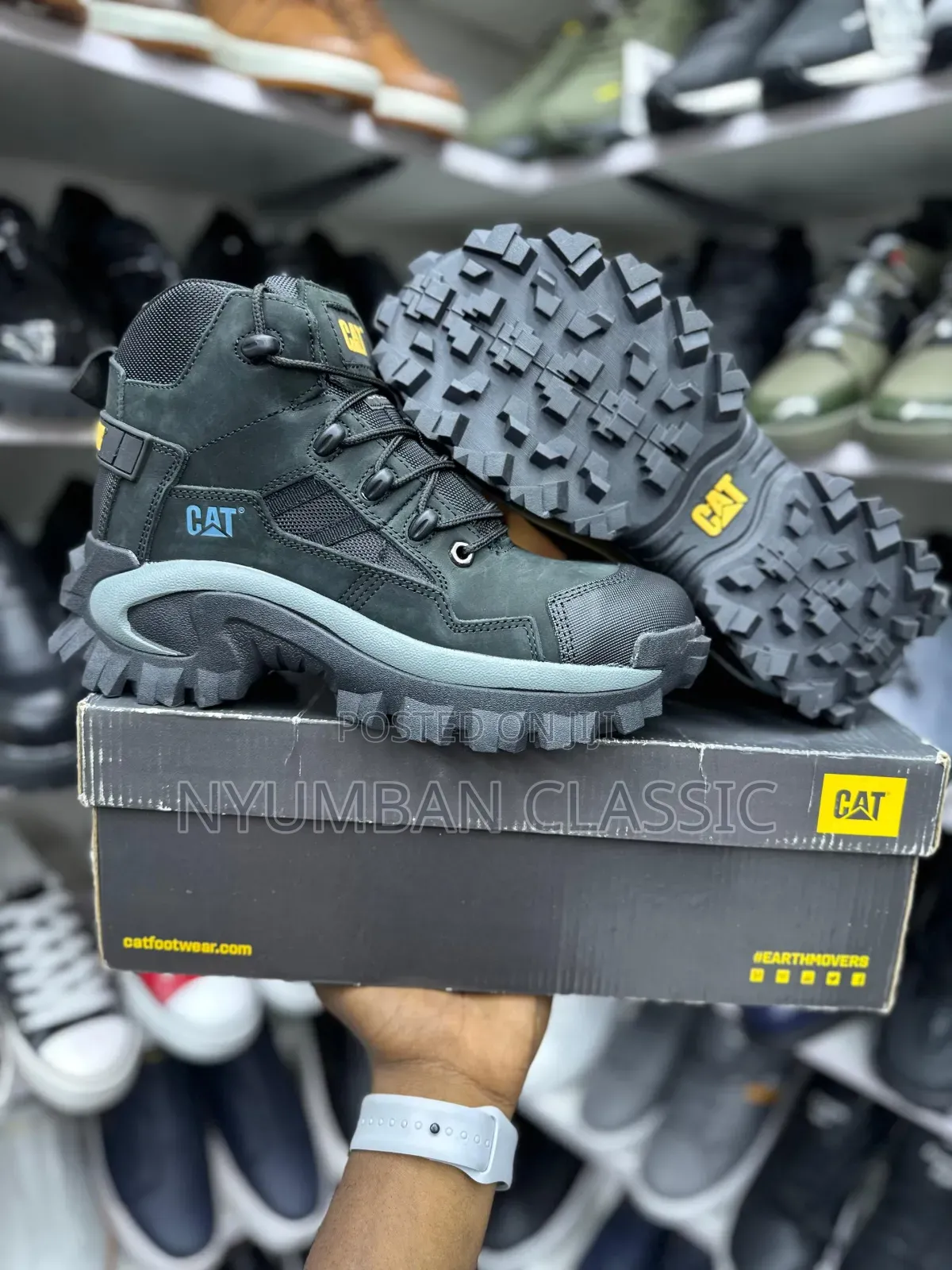 Caterpillar Steel Toe