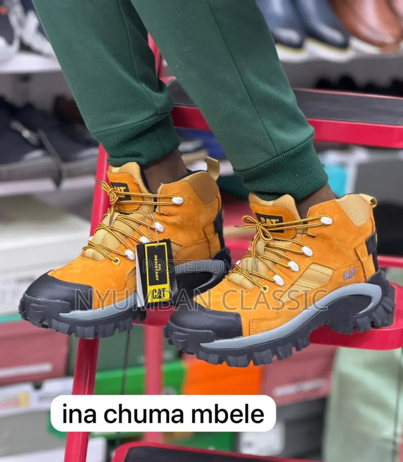 Caterpillar Steel Toe