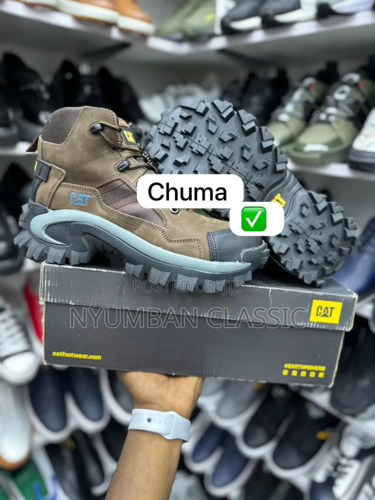 Caterpillar Steel Toe