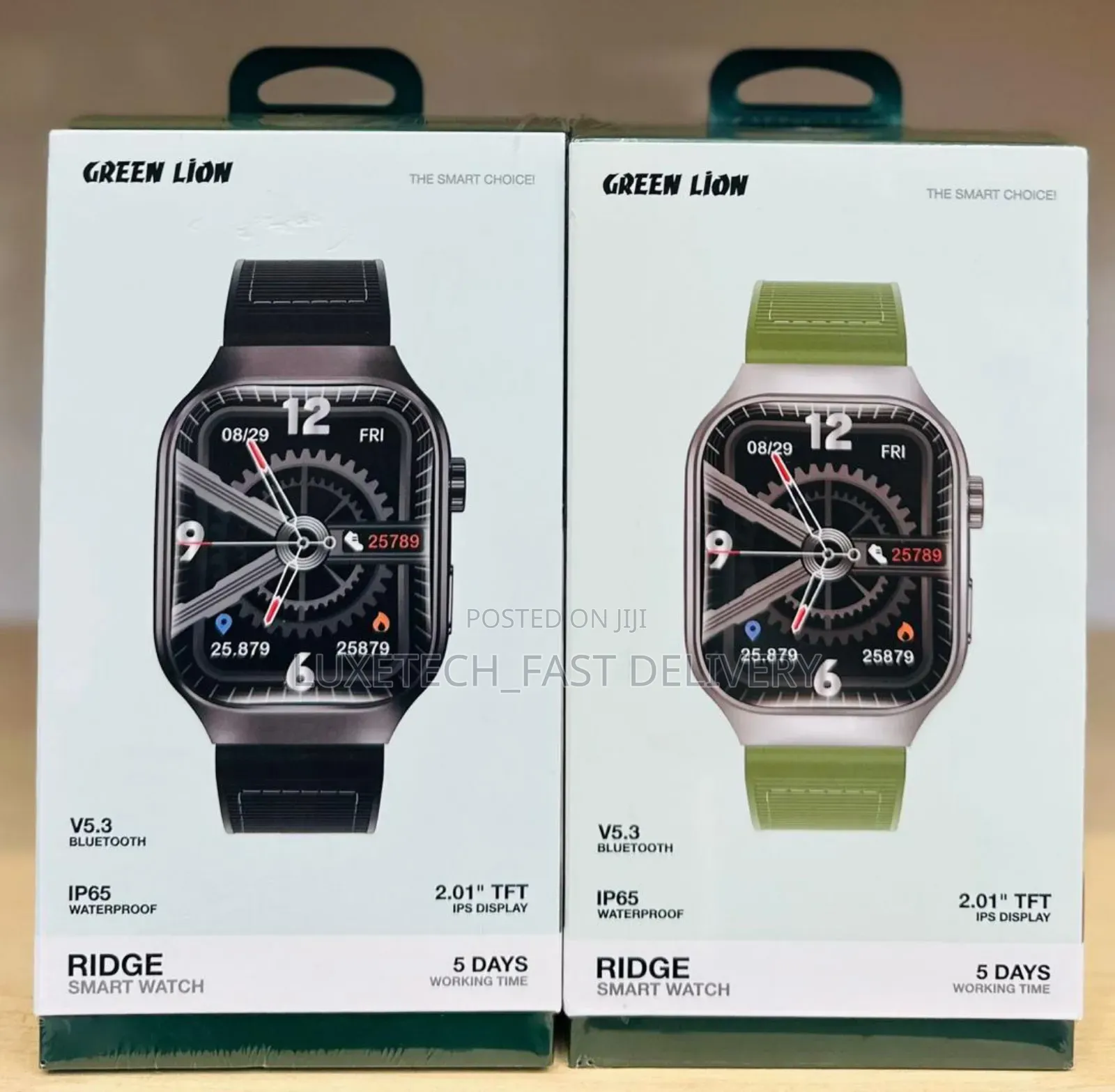 Green Lion Ridge Smart Watch