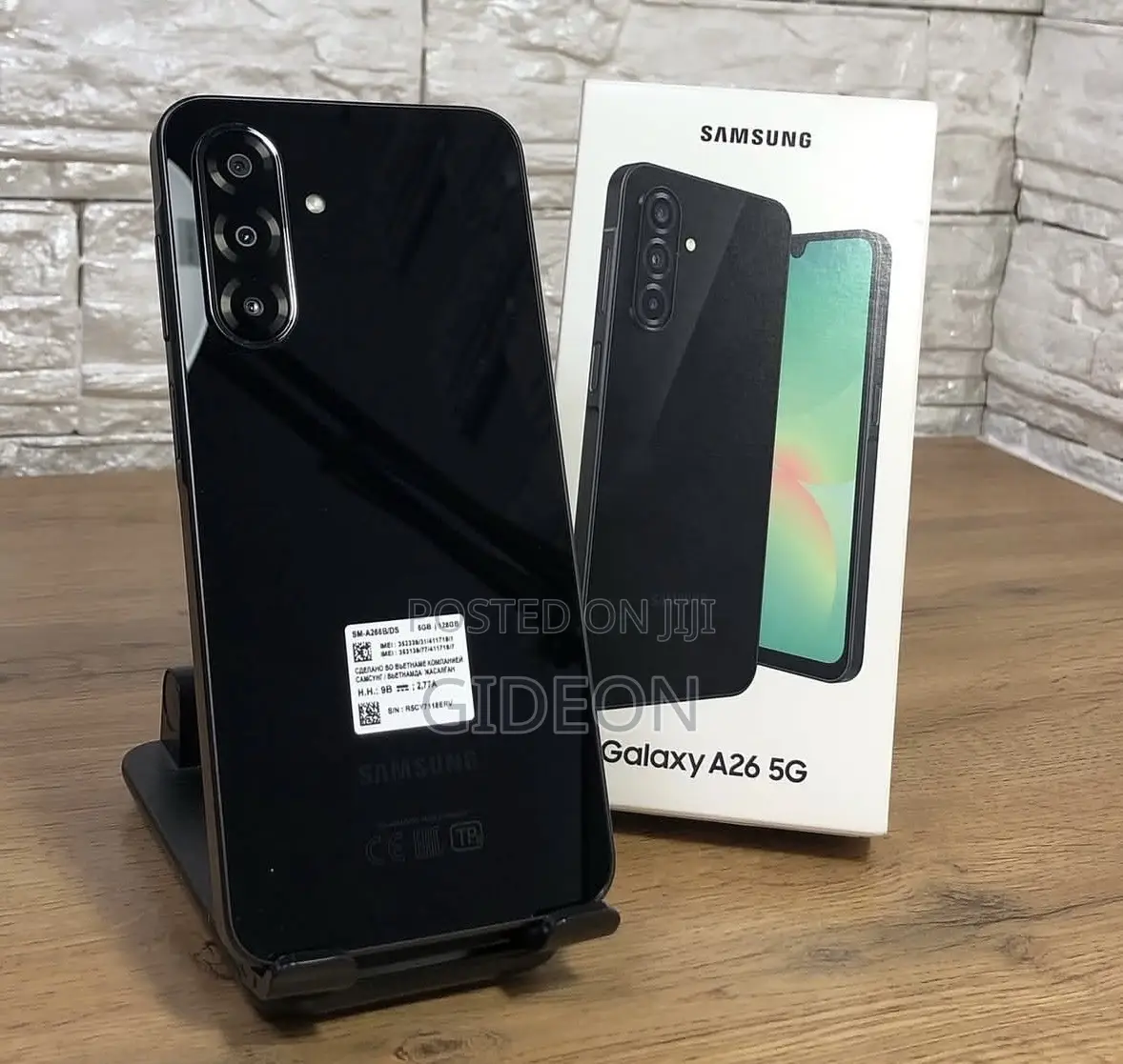 New Samsung Galaxy A26 256 GB Black