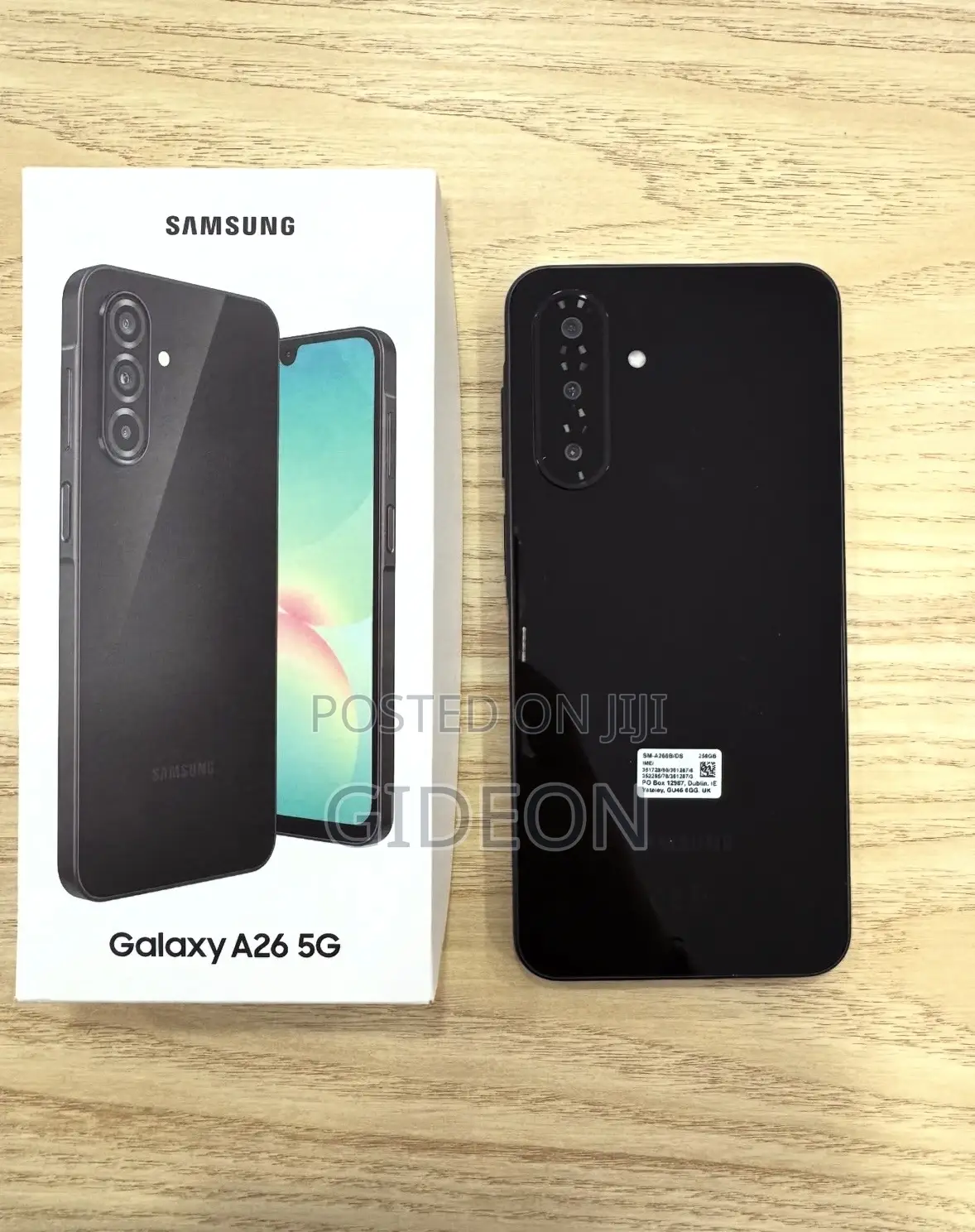 New Samsung Galaxy A26 256 GB Black