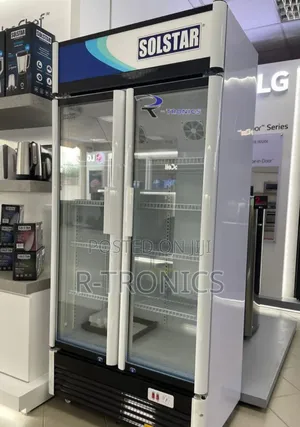 Solstar Showcase Fridge Double Door 650litres