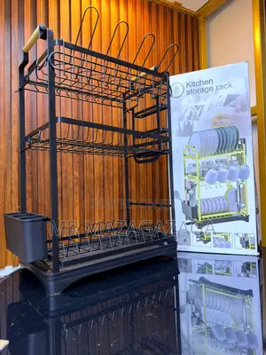 3-Tier Drying Rack Black