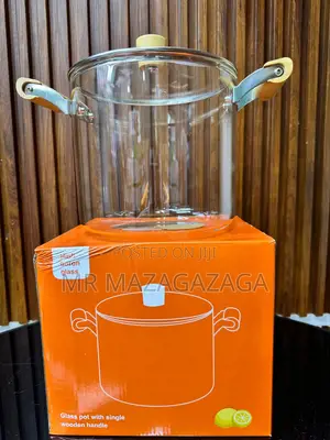 High Boron Glass Pot 5.5ltr