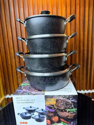 8-PCS Non Stick Sufuria Set