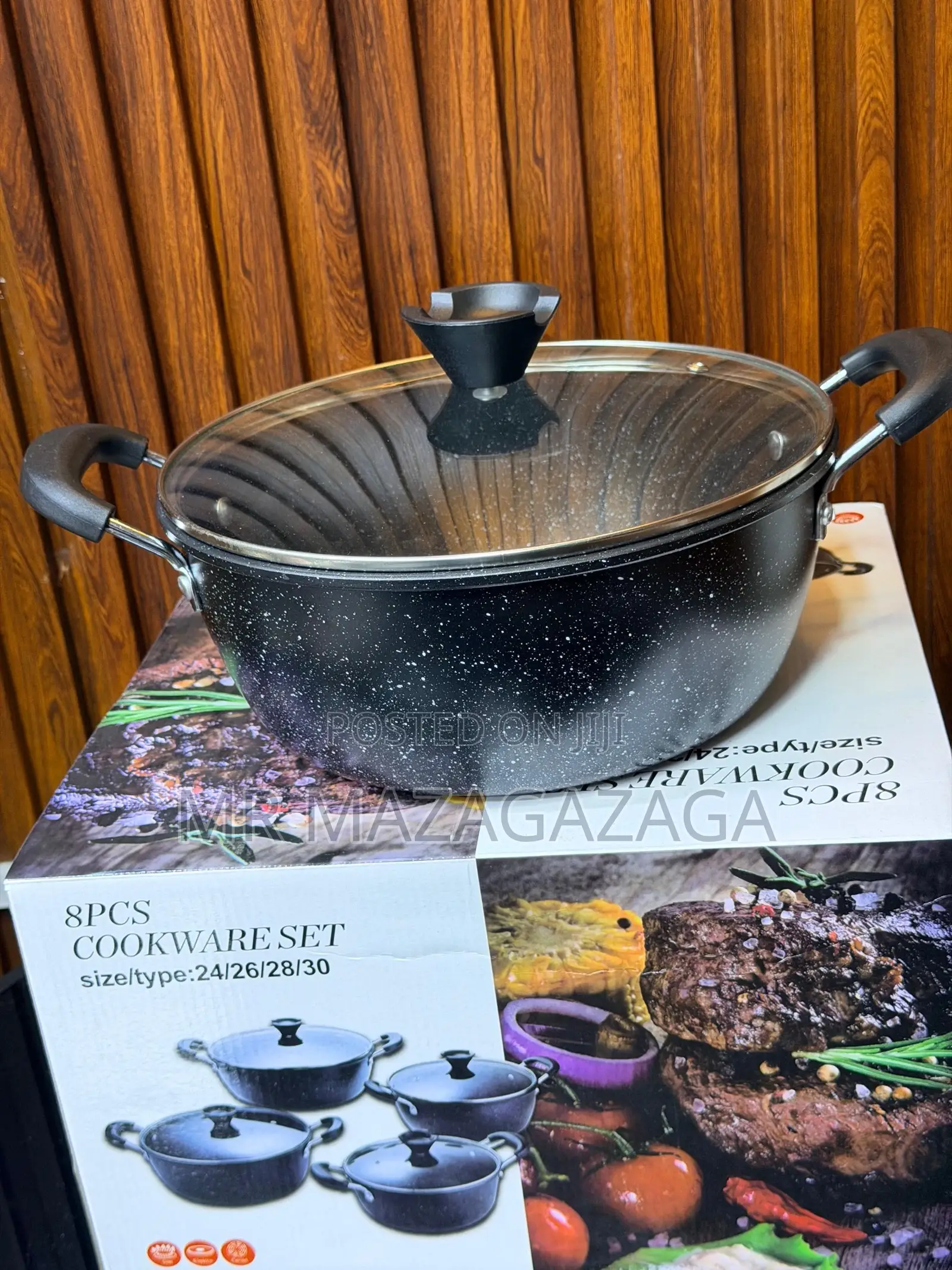 8-PCS Non Stick Sufuria Set