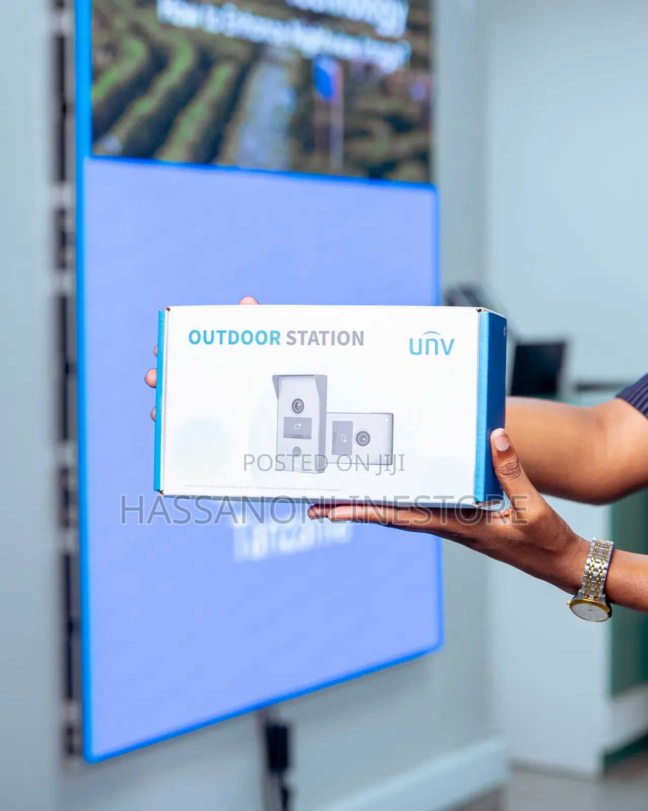 Unv Oeu-201s-HMK-Z Villa Door Station(Ic Card,Single Button)