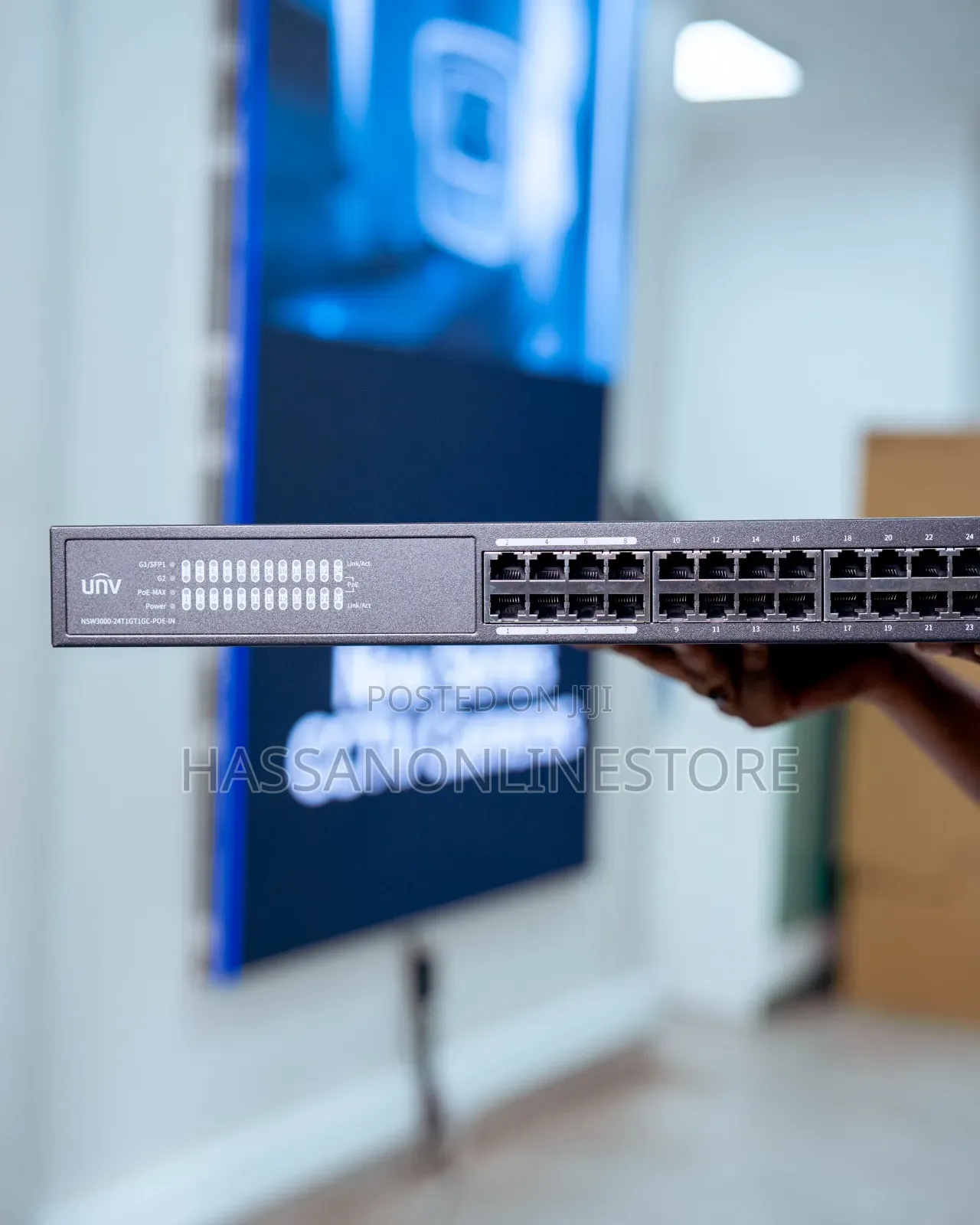 Unv Nsw3000-24t1gt1gc-Poe-Incloud Management Switch