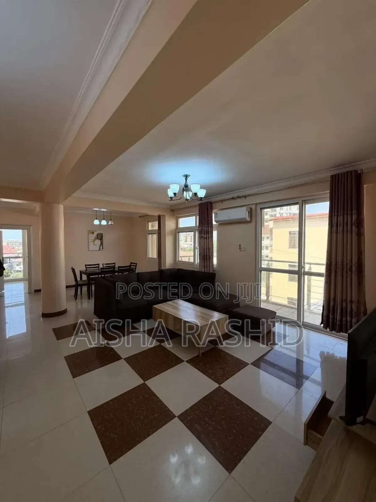 Furnished 3bdrm Apartment in Masaki for rent