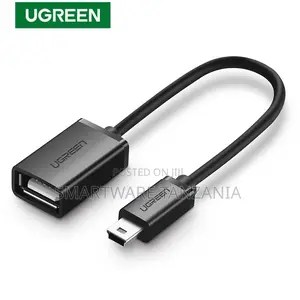 Ugreen Mini Usb Otg Cable Usb-a Female to Mini-B Male Adapter for Mp3