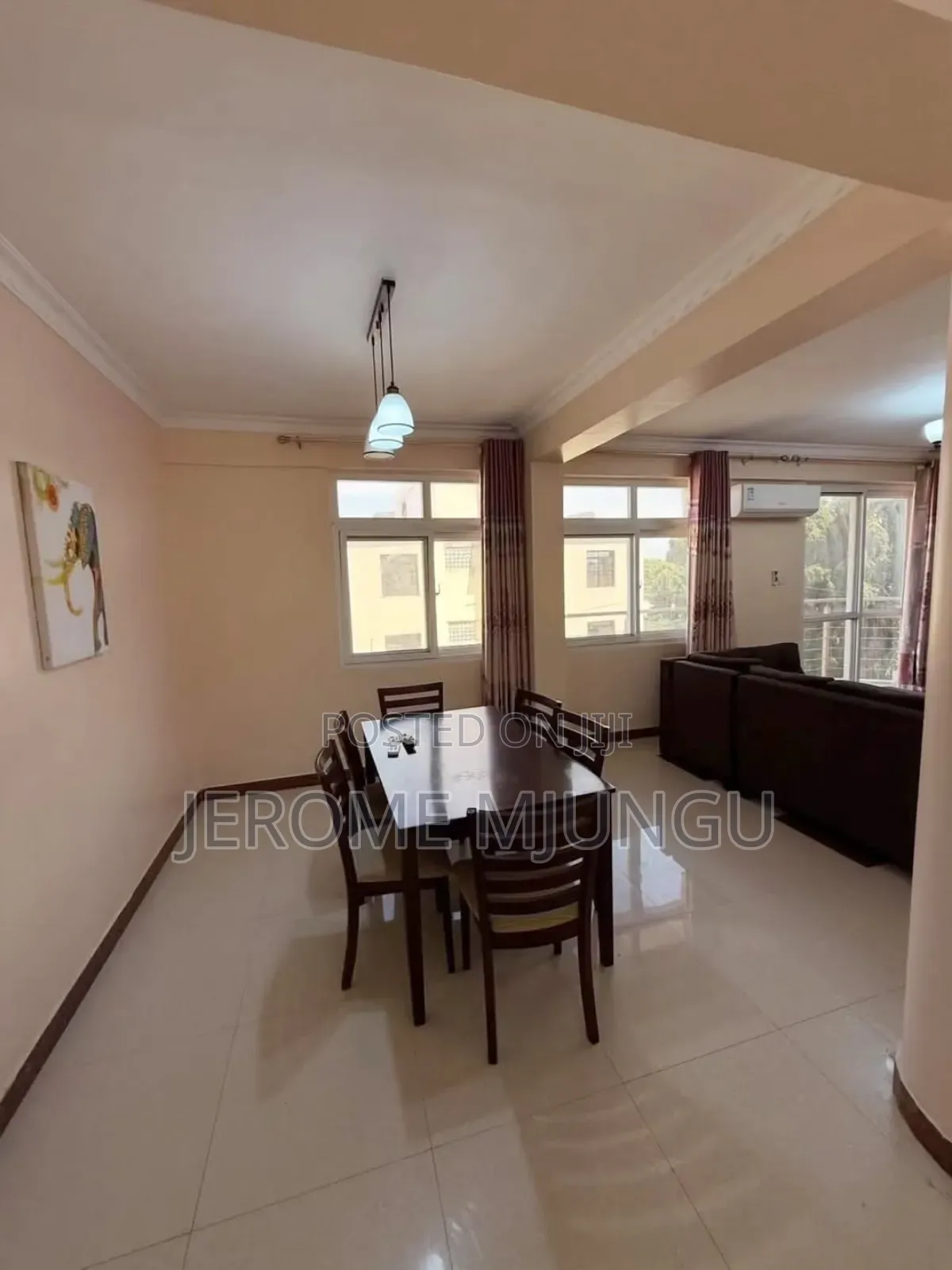Furnished 3bdrm Apartment in Msasani for rent