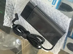 Original Hp 200w Laptop Charger With a 4.5mm Blue Pin Connector.