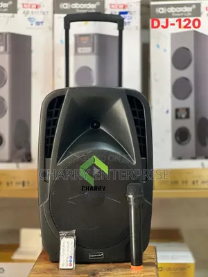 Offer Aborder Portable Rechargeable Speaker 12" Dj120 With Wireles Mic