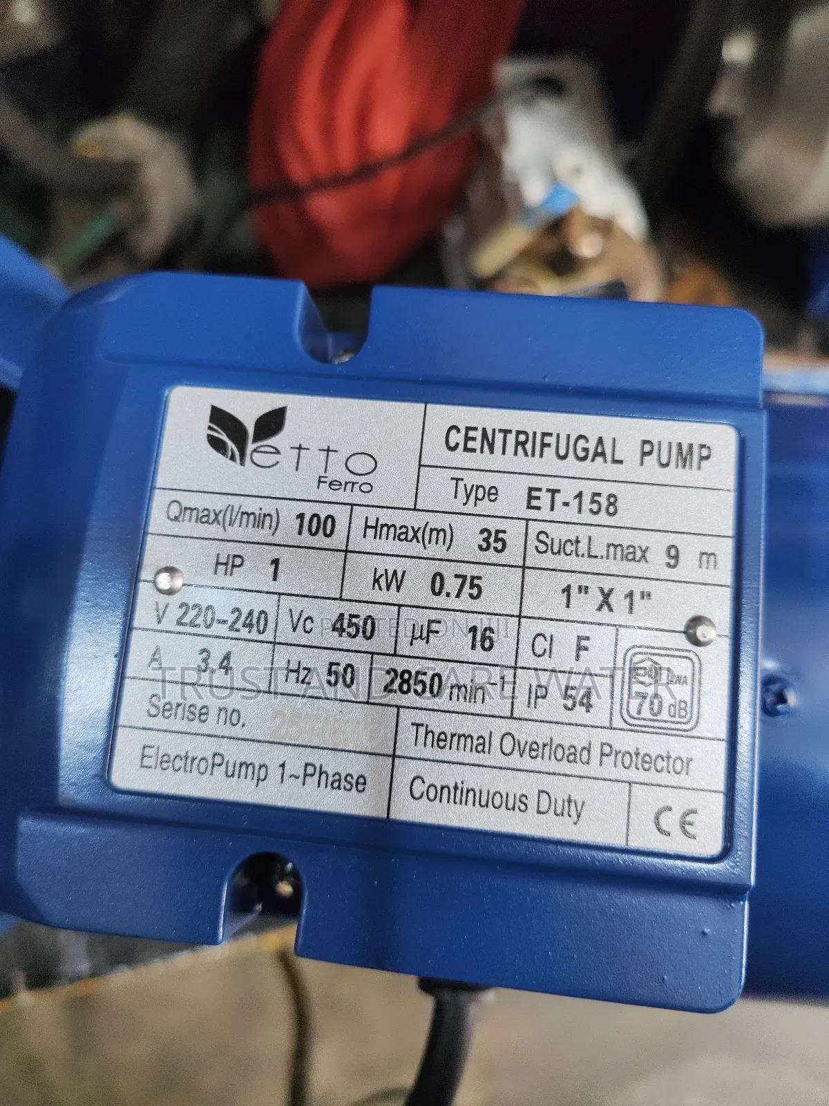 Etto Ferro Surface Pump 1hp