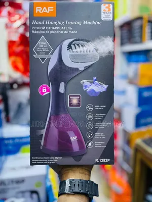 RAF R.1282P Handheld Garment Steamer Iron 2-in-1 (Vertical and Flat)