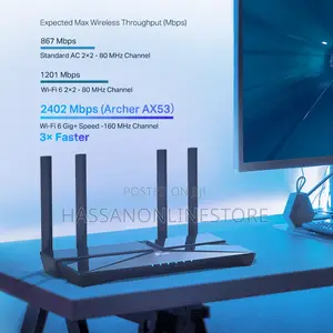 Tp-Link Archer Ax53 Ax3000 Dual Band Gigabit Wi-Fi 6 Router