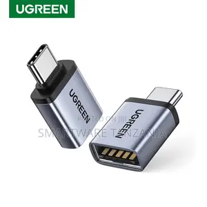 Ugreen Us248 Usb C Otg Adapter Male to Female 5gbps High Speed 3.0