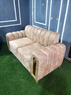 Ash Grey Couch With Spring Cushion 2seater