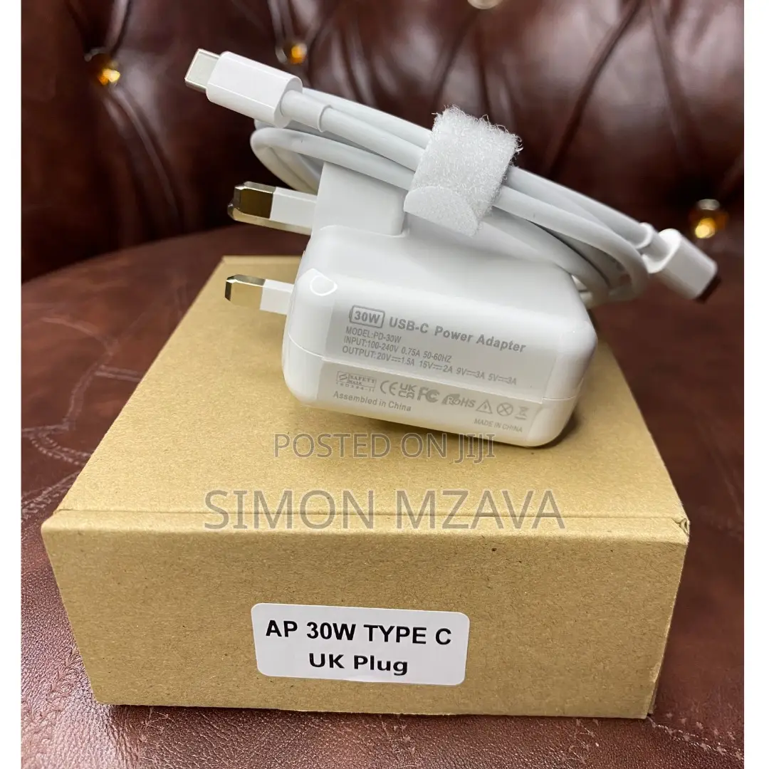 Premium Type-C Charger for Laptops 30w / 96w | Battery Safe