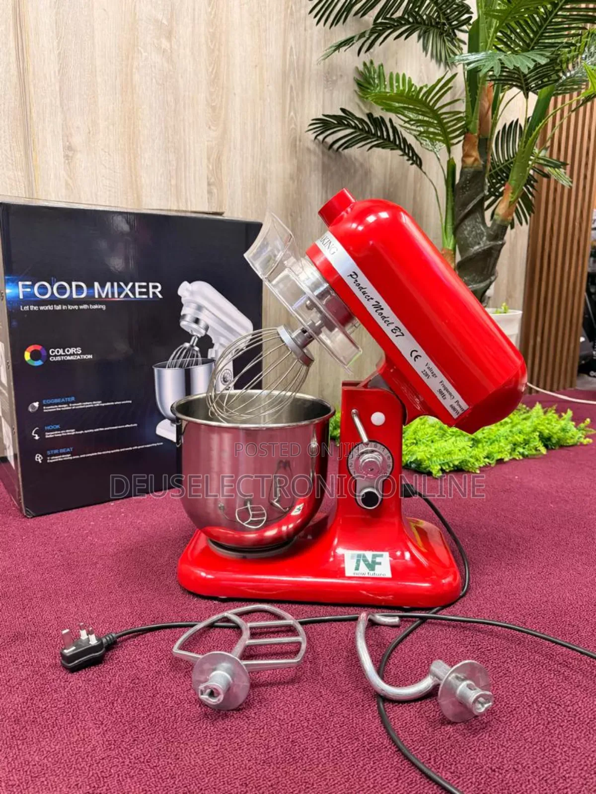 Stand Mixer B7 Heavy Mashine . Yellow Colour.