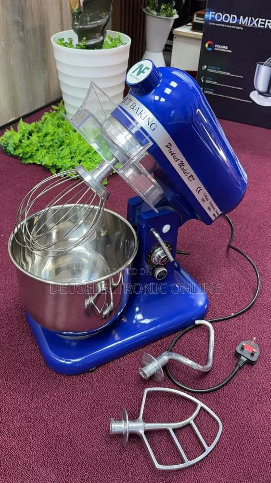 Stand Mixer B7 Heavy Mashine . Yellow Colour.