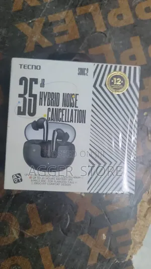 Tecno Sonic 2 Airpods (35db Hybrid Noise Cancelling)